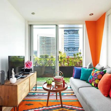 Departamento Mexicano En Polanco. Pool - Gym - Parking Mexico By Eksteriør billede