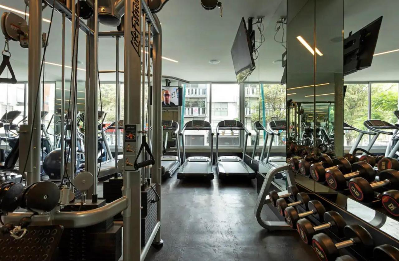 Departamento Mexicano En Polanco. Pool - Gym - Parking Mexico By Eksteriør billede
