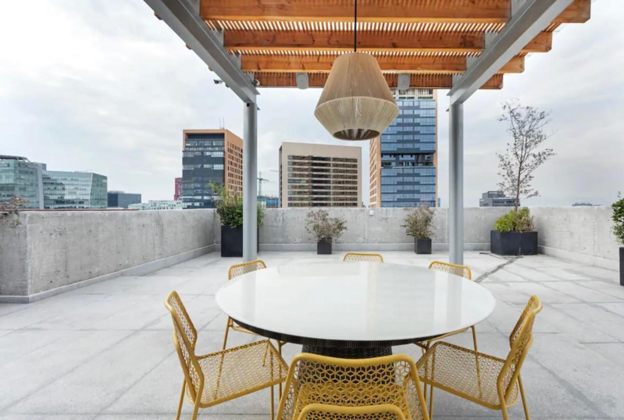 Departamento Mexicano En Polanco. Pool - Gym - Parking Mexico By Eksteriør billede