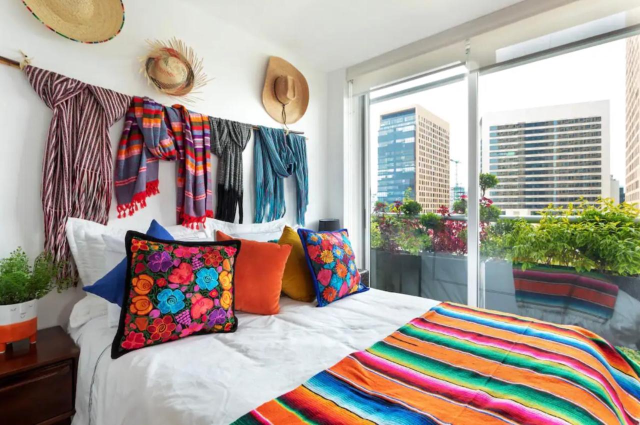 Departamento Mexicano En Polanco. Pool - Gym - Parking Mexico By Eksteriør billede